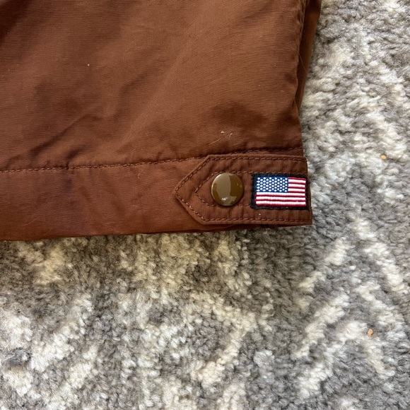 SESSIONS POLAR WAER VINTAGE Brown Windbreaker Casual Jacket - Picture 5 of 5